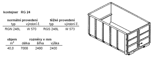 Kontejner RG 24